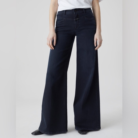 Closed Denim - Closed Flare-X Heritage Fit Wide Leg Jeans size 26